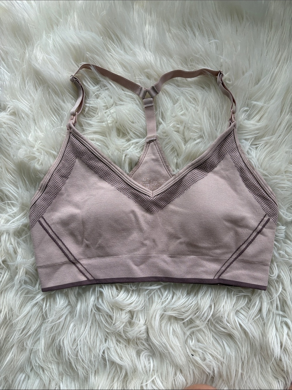 Gilligan & O'Malley Mauve Seamless nursing bra